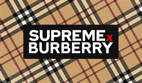 supreme burberry resale value|supreme x Burberry collab.